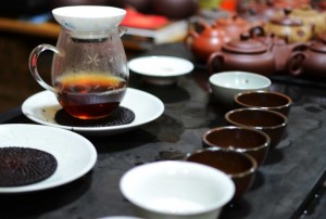 The first steep of the sheng puer