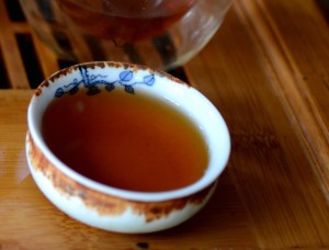 aged puer tea 