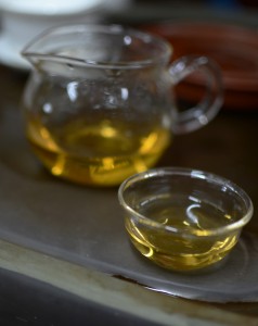 Cup of puer tea
