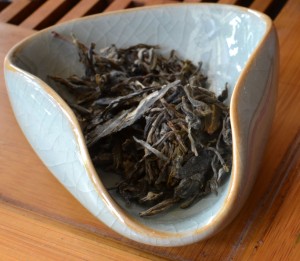 Dry Naka Shan puer tea