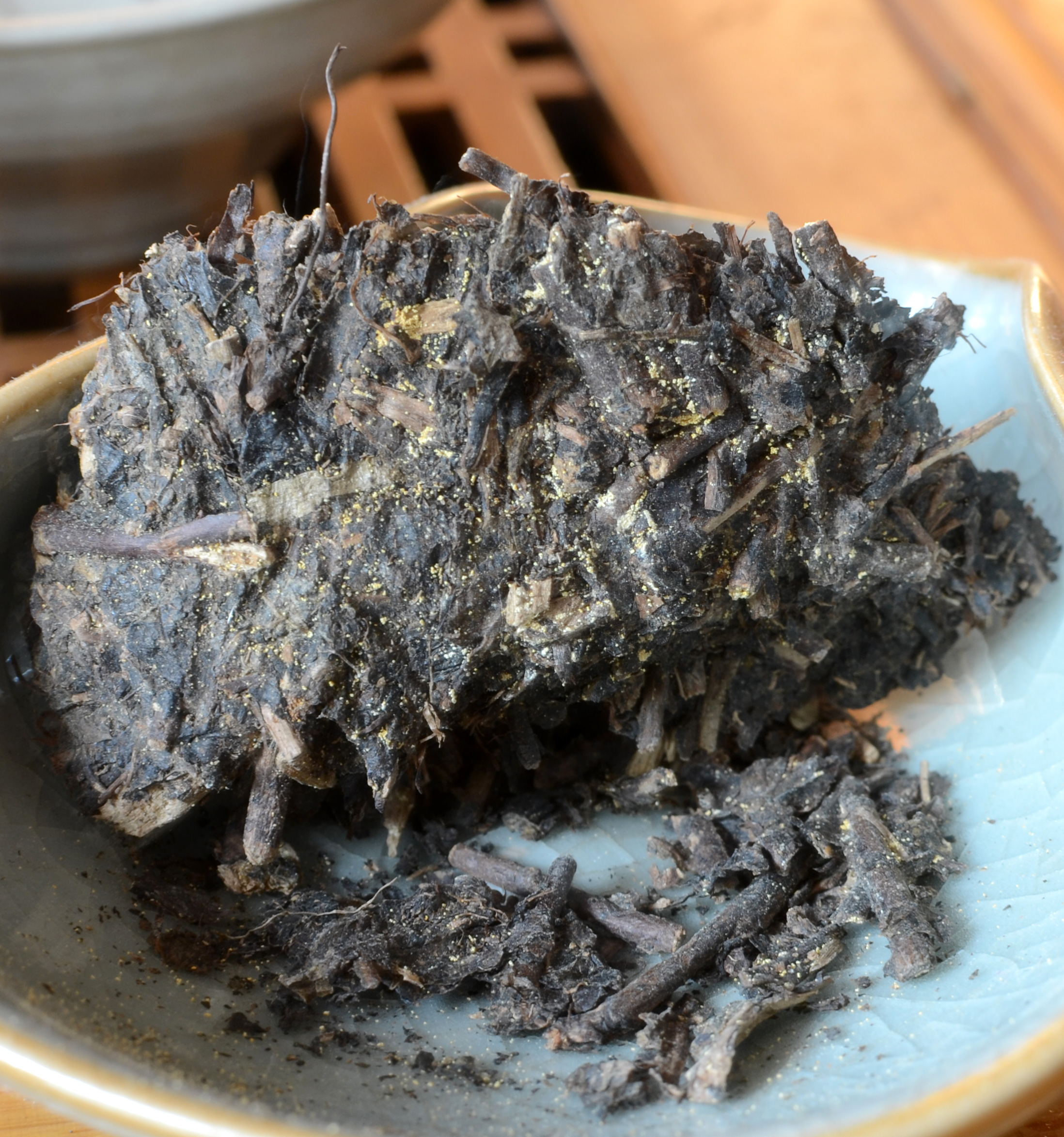 jinhua mold on tea